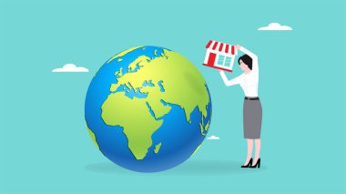 Global bayilik işi genişlemesi. Tüm kıtayı kapsayacak yeni bir şube. Yeni bayilikle büyüyen iş kadını dünya haritasına yeni bir imtiyaz koydu.
