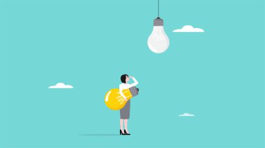 Yönetimi değiştirmek ya da daha yenilikçi bir şirkete geçiş için yeni iş stratejisi aramak, iş kadını eski ampul fikirlerini yenileriyle değiştirmenin yollarını arıyor.