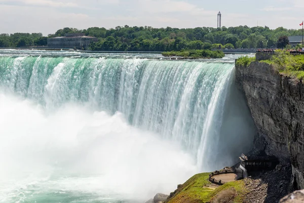 Niagara Falls Town Kanada Maj 2015 Visa Den Kanadensiska Delen — Stockfoto