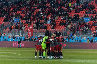 Toronto, ON, Kanada - Toronto FC maçından önce Toronto FC (Kanada) ve Inter Miami FC (ABD) arasında Toronto, Kanada 'daki BMO Field' da oynanan maçtan önce 18. MLS Düzenli Sezonu.