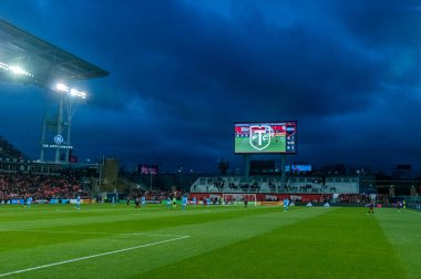 Toronto, ON, Kanada - Toronto FC (Kanada) ile Charlotte FC (ABD) arasında oynanan 2023 MLS Normal Sezonu maçı sırasında BMO sahasında 1 Nisan: 00)