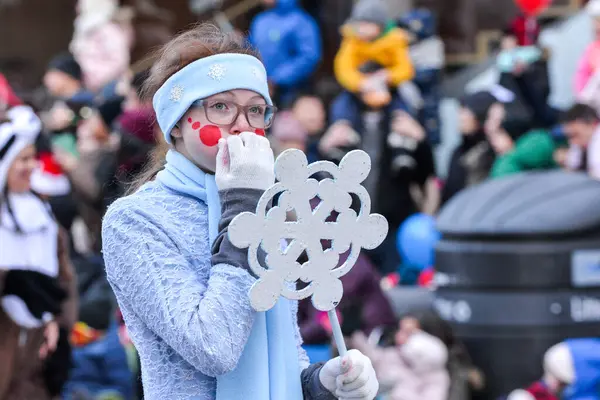 Toronto Canada Novembre 2019 Persone Costume Partecipano Alla Toronto Santa — Foto Stock