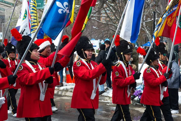 Toronto Canadá Noviembre 2022 Gente Participa 118º Desfile Santa Claus —  Fotos de Stock