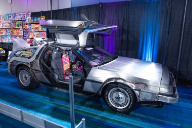 Toronto, ON, Kanada - 14 Şubat 2020: GMC Metro Toronto Kongre Merkezi 'ndeki 2020 Kanada Uluslararası Otomobil Fuarı' nda (15-25 Şubat)