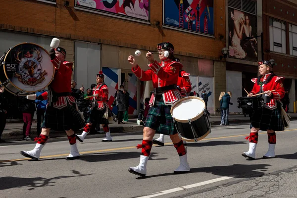 Toronto Canadá Marzo 2022 Comunidad Mexicana Participa Desfile Del Día —  Fotos de Stock