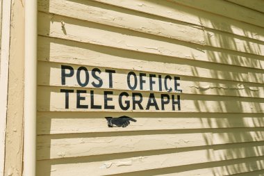 Toronto, ON, Kanada 15 Mayıs 2022: Toronto, Ontario, Kanada 'daki Black Creek Pioneer Village açık-miras müzesindeki 40' ın üzerindeki 19. yüzyıl binalarına bakın. 