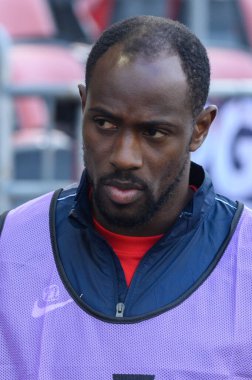 Toronto, ON, Kanada - 27 Haziran 2023: Dimitri Ramothe # 22 Kanada milli takımı ile Guadeloupe arasında oynanan 2023 Concacaf Gold Cup maçından önce)