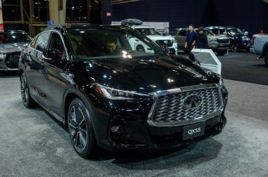 Toronto, ON, Kanada - 16 Şubat 2024: Infinity Metro Toronto Kongre Merkezi 'nde sunuldu