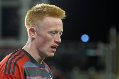 Toronto, ON, Kanada -23 Mart 2024: Matthew Longstaff # 8 Toronto FC portresinin orta saha oyuncusu Toronto FC (Kanada) ile Atlanta United (ABD) arasında oynanan MLS Normal Sezonu maçı sırasında)
