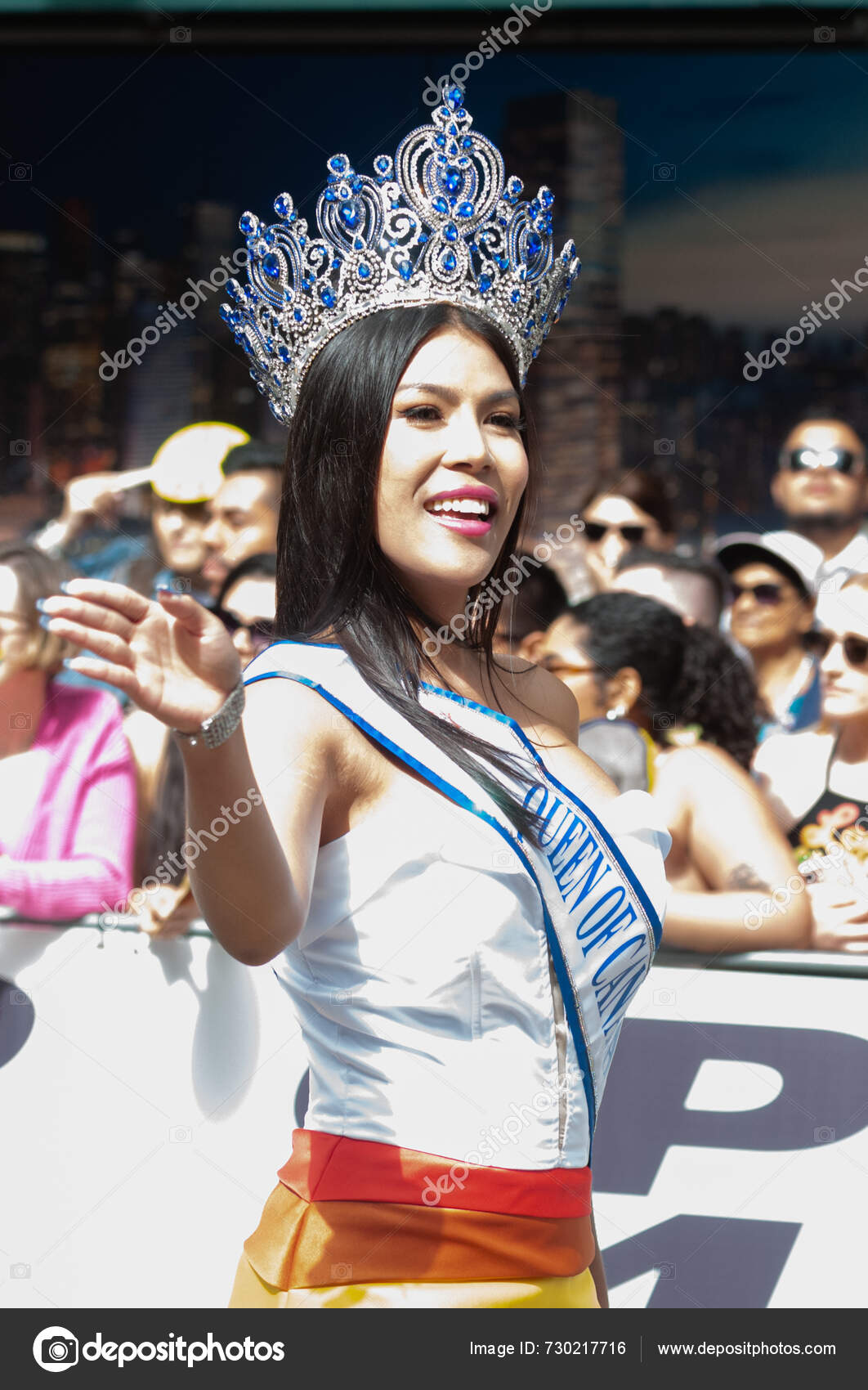 Toronto Canada June 2024 Portrait 2024 Annual Pride Parade Participant