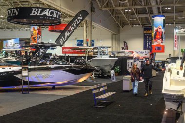 Toronto, ON, Kanada 18 Ocak 2025: 57. Toronto Uluslararası Boat Show Sergisi..