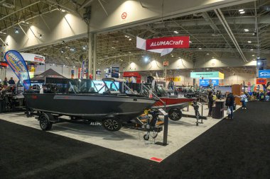 Toronto, ON, Kanada 18 Ocak 2025: 57. Toronto Uluslararası Boat Show Sergisi..