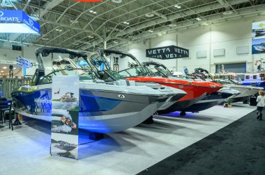 Toronto, ON, Kanada 18 Ocak 2025: 57. Toronto Uluslararası Boat Show Sergisi..