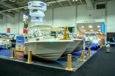 Toronto, ON, Kanada 18 Ocak 2025: 57. Toronto Uluslararası Boat Show Sergisi..