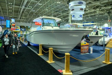 Toronto, ON, Kanada 18 Ocak 2025: 57. Toronto Uluslararası Boat Show Sergisi..