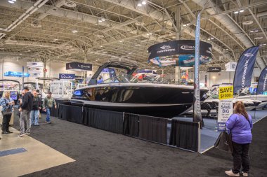 Toronto, ON, Kanada 18 Ocak 2025: 57. Toronto Uluslararası Boat Show Sergisi..