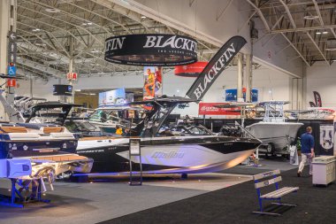 Toronto, ON, Kanada 18 Ocak 2025: 57. Toronto Uluslararası Boat Show Sergisi..