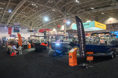 Toronto, ON, Kanada 18 Ocak 2025: 57. Toronto Uluslararası Boat Show Sergisi..