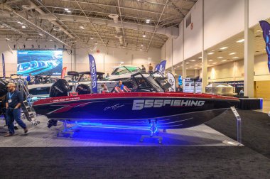 Toronto, ON, Kanada 18 Ocak 2025: 57. Toronto Uluslararası Boat Show Sergisi..
