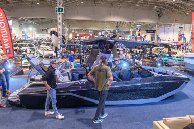 Toronto, ON, Kanada 18 Ocak 2025: 57. Toronto Uluslararası Boat Show Sergisi..