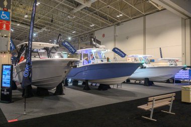 Toronto, ON, Kanada 18 Ocak 2025: 57. Toronto Uluslararası Boat Show Sergisi..