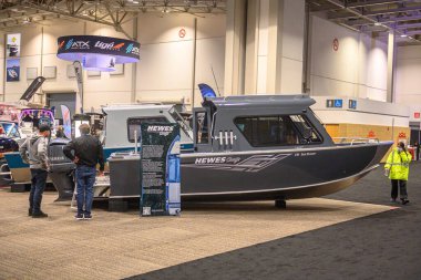 Toronto, ON, Kanada 18 Ocak 2025: 57. Toronto Uluslararası Boat Show Sergisi..