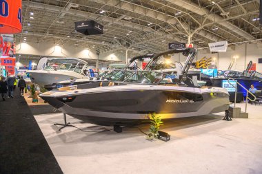 Toronto, ON, Kanada 18 Ocak 2025: 57. Toronto Uluslararası Boat Show Sergisi..