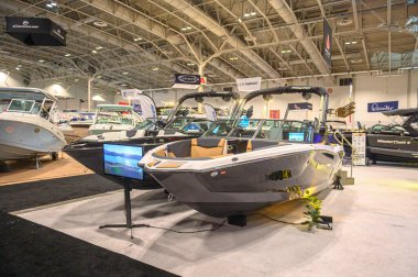 Toronto, ON, Kanada 18 Ocak 2025: 57. Toronto Uluslararası Boat Show Sergisi..