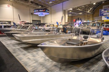 Toronto, ON, Kanada 18 Ocak 2025: 57. Toronto Uluslararası Boat Show Sergisi..