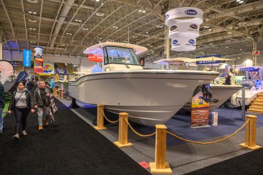 Toronto, ON, Kanada 18 Ocak 2025: 57. Toronto Uluslararası Boat Show Sergisi..