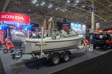 Toronto, ON, Kanada 18 Ocak 2025: 57. Toronto Uluslararası Boat Show Sergisi..