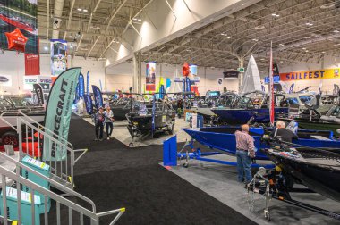 Toronto, ON, Kanada 18 Ocak 2025: 57. Toronto Uluslararası Boat Show Sergisi..