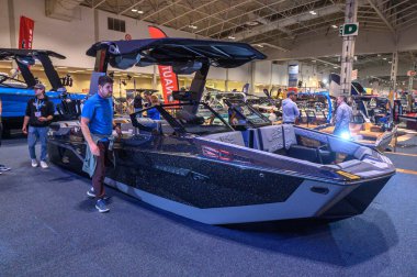 Toronto, ON, Kanada 18 Ocak 2025: 57. Toronto Uluslararası Boat Show Sergisi..