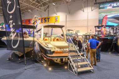 Toronto, ON, Kanada 18 Ocak 2025: 57. Toronto Uluslararası Boat Show Sergisi..