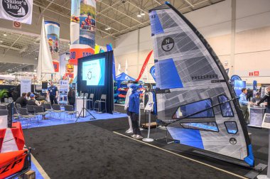 Toronto, ON, Kanada 18 Ocak 2025: 57. Toronto Uluslararası Boat Show Sergisi..