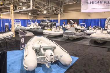 Toronto, ON, Kanada 18 Ocak 2025: 57. Toronto Uluslararası Boat Show Sergisi..