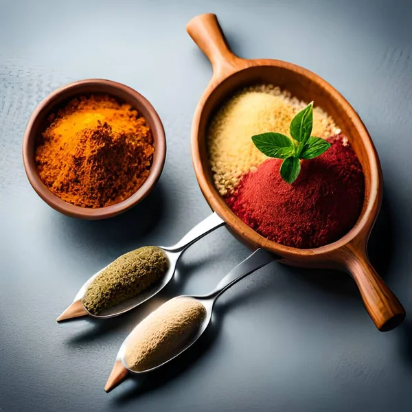 Various seasonings with various types of organic and natural ingredients, good for brands, restaurants, websites, blogs, companies, food businesses