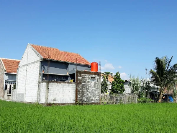 Ancien Bâtiment Village Yogyakarta Indonésie — Photo
