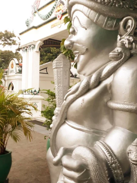 Die Buddha Statue Tempel Beim Palast Jogja — Stockfoto