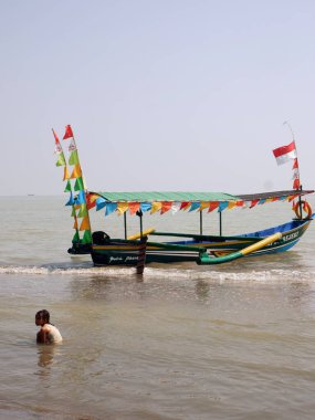 Sahilde balık ağları 