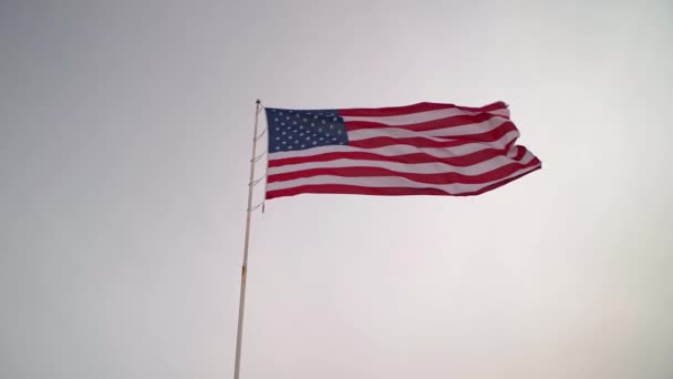 アメリカ合衆国の国旗 — ストック動画
