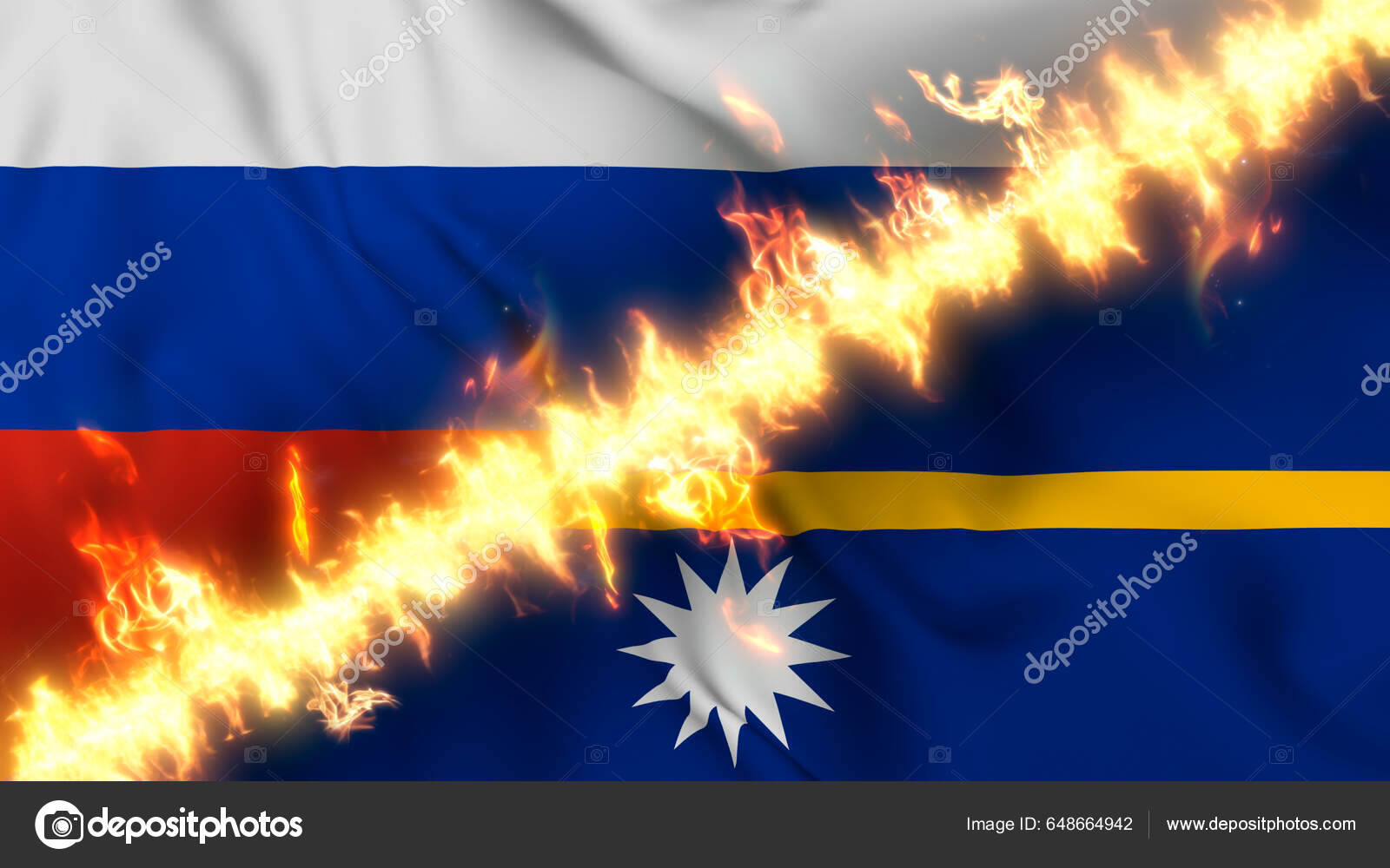 Bandeira de Rússia ilustração stock. Ilustração de bandeiras