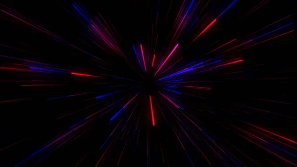 Astratto Sfondo Blu Rosso Movimento Della Luce Glow Colorato Multi — Foto Stock