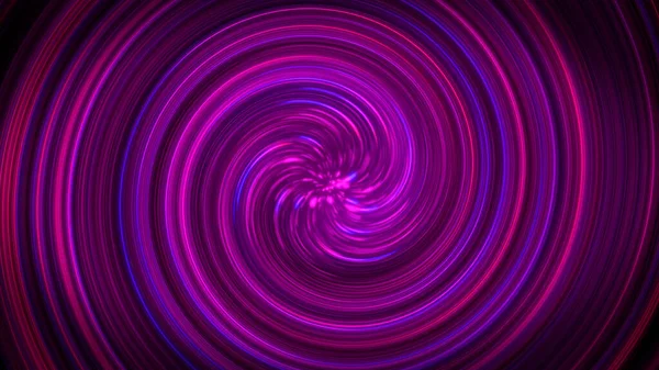Illustration Von Neon Kreis Neonlichter Glühkreise Mit Dem Zentrum Einer — Stockfoto