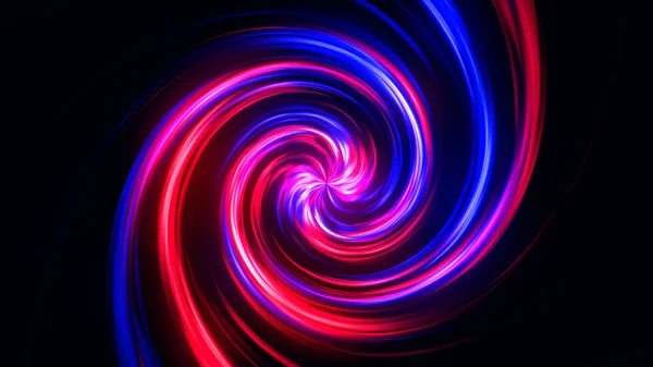 Abstract Draaiende Gloed Wervelende Lichtlijnen Energie Element Cirkelvormige Lens Flare — Stockfoto