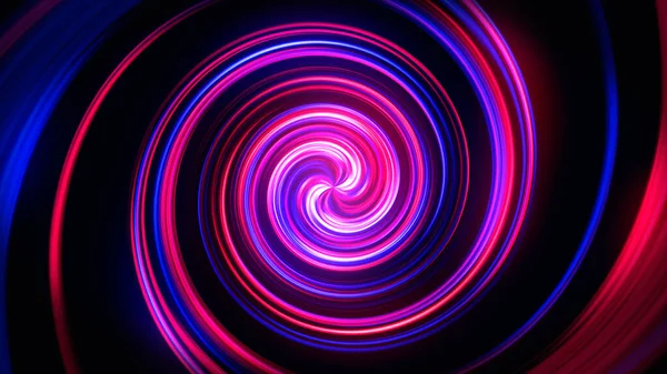 Portal Abstracto Líneas Luz Movimiento Velocidad Galaxia Brillante Color Rojo — Foto de Stock