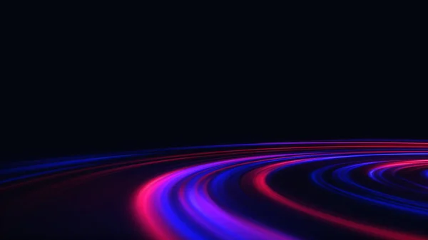 Abstraktes Futuristisches Internetanbindungskonzept Lichtschilder Konzept Der Lichtgeschwindigkeit Linien Hintergrund — Stockfoto