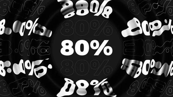 stock image 80 percent black and white monochrome kinetic typography. motion design titles