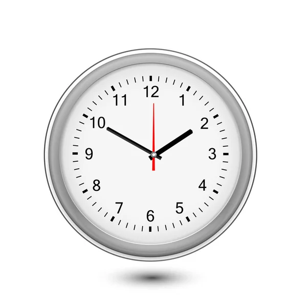 Five Minutes Twelve Dial — Stock Vector