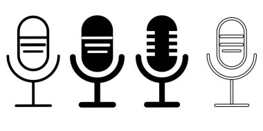 mikrofon simgeler kümesi